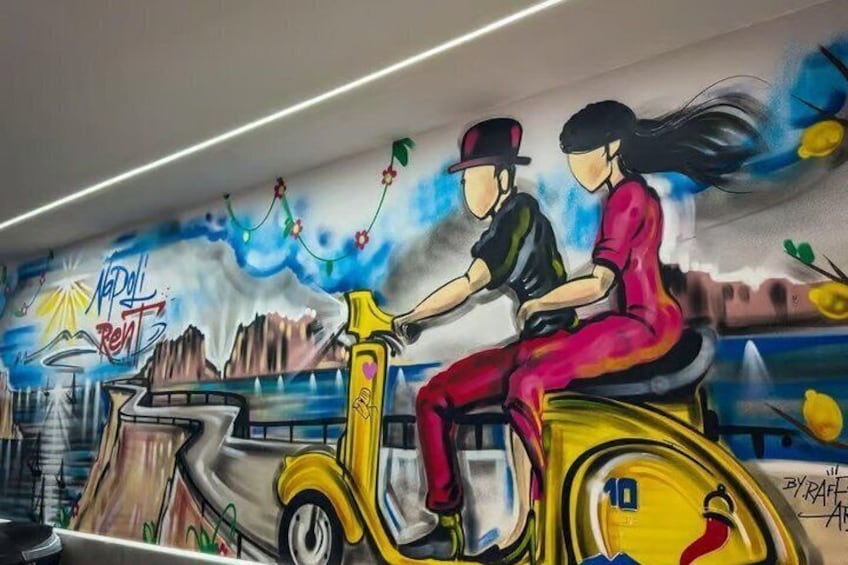 Naples by E-Bike : Secret Corners, Coastal Views ,Stories & Graffa 1