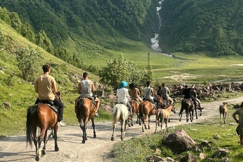Horse Riding Adventure in Truso Valley 2