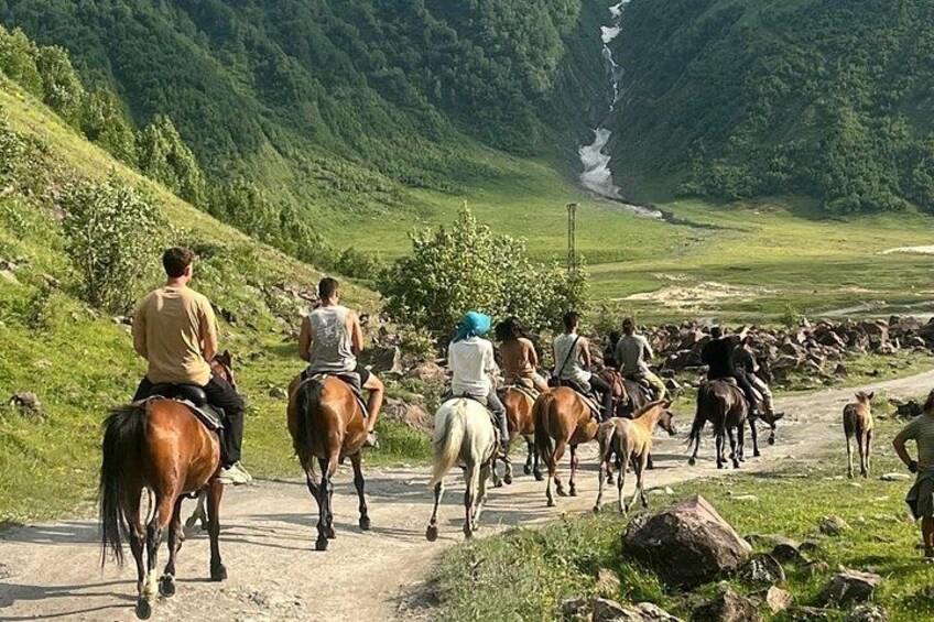 Horse Riding Adventure in Truso Valley 2
