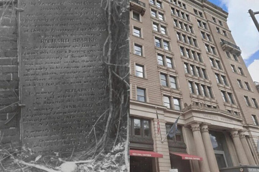 A building with a large, damaged wall and a clear view of its windows and columns. 5