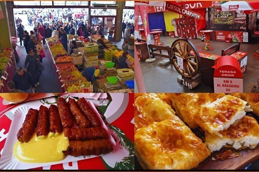 Auhtentic Bucharest Food Tour in Obor Market 1
