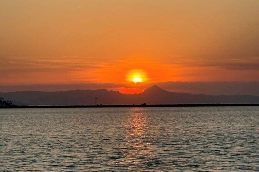 Denia yoga session and sunset boat trip 5