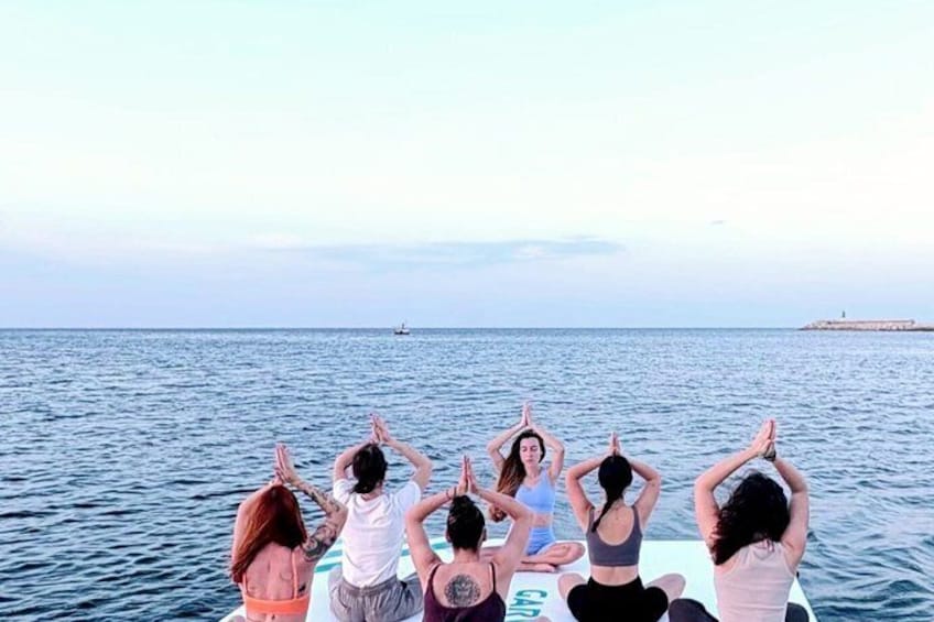 Denia yoga session and sunset boat trip 1