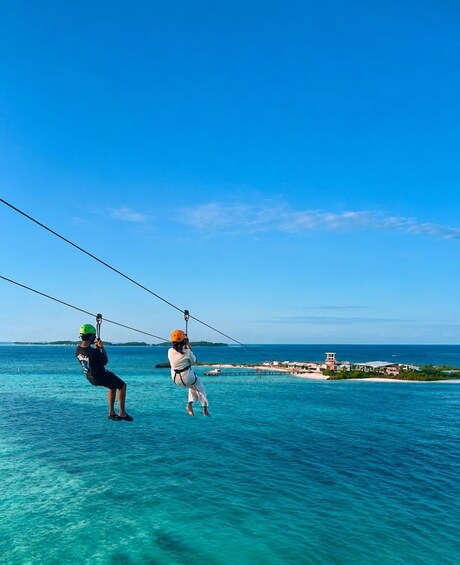 Picture 1 for Activity Male: Island-to-Island Zipline & Adventure Island Experience 1