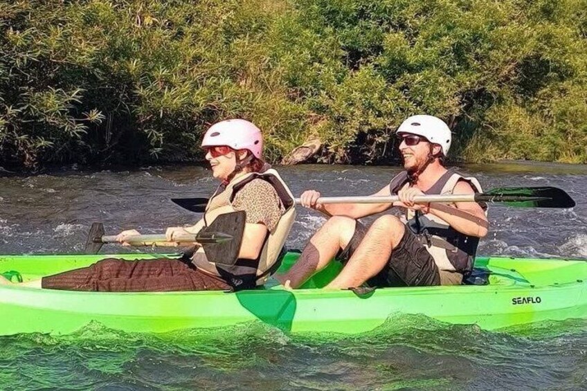 Scenic 9 km Kwai Noi River Kayaking Tour in Kanchanaburi 5