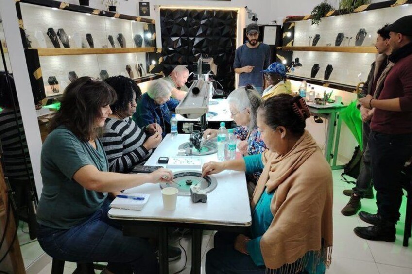 Bogotá Authentic Emerald Carving Workshop - LAUNCH PRICE 2