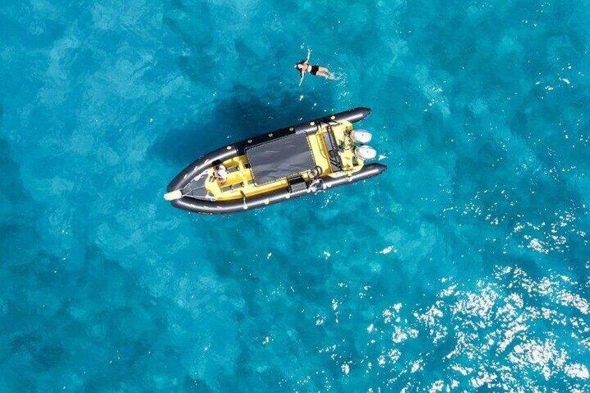 Waikiki Sunset Swim Adventure Private Boat Cruise 5