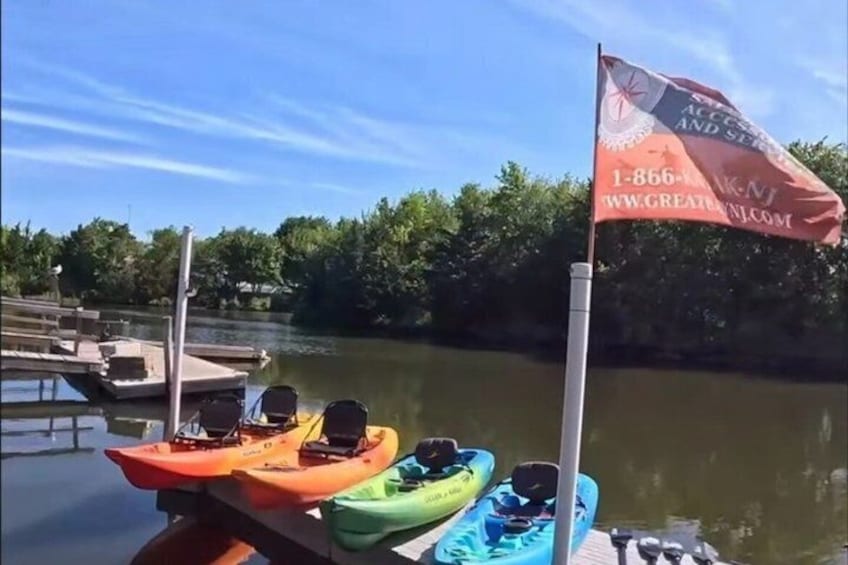2 Hour Self Guided Kayak Adventure in South Jersey 1
