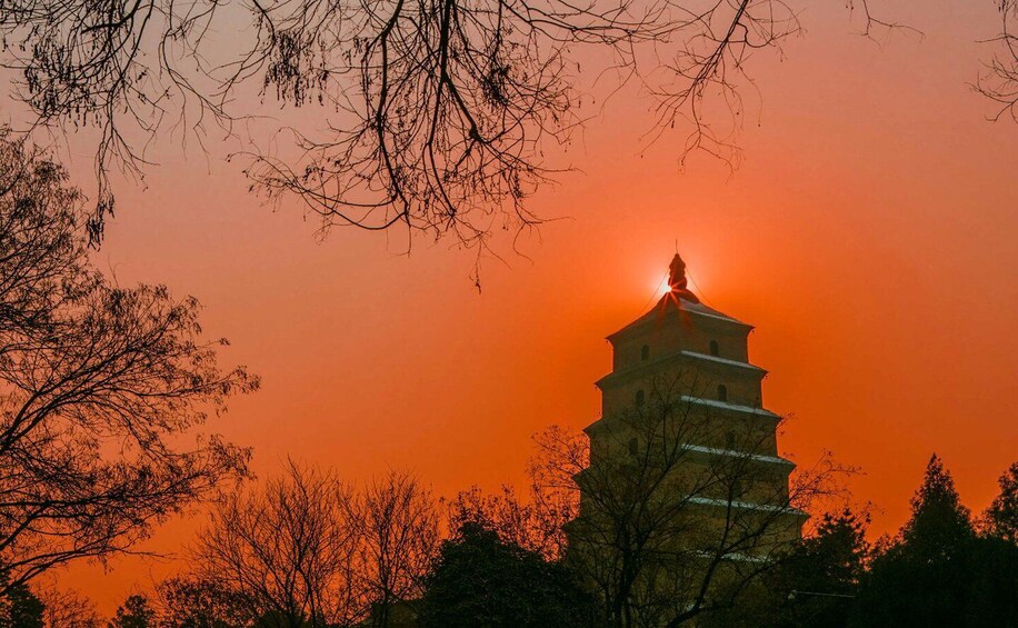 Picture 5 for Activity Big Wild Goose Pagoda Night Tour of Dinner Option QR Code 5