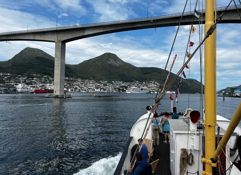 Picture 1 for Activity Måløy: Scenic Guided Boat Tour Through the Southern Fjords 2