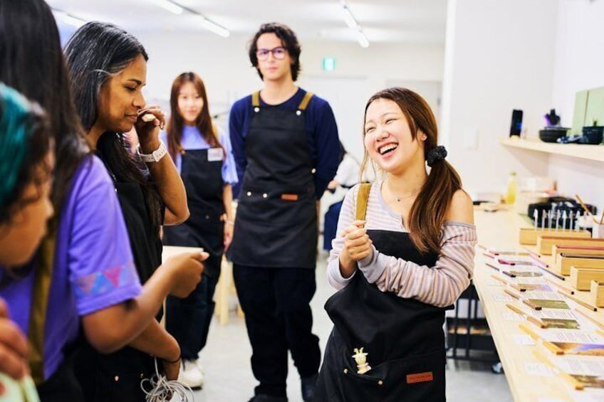 Tokyo Shibuya Chopstick Making Workshop 5