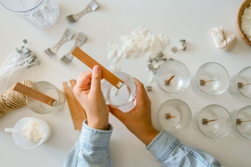 DIY Candle Making Class at a Local Brewery in Charleston 4