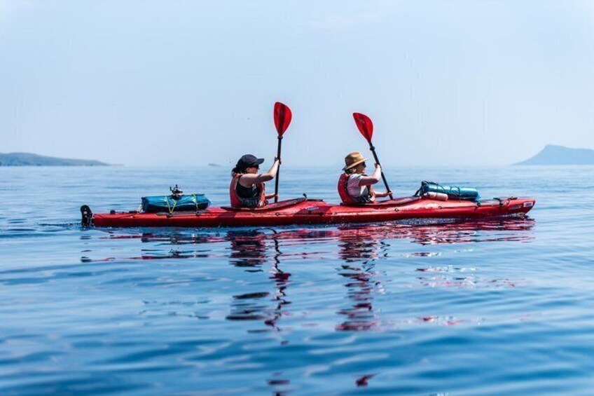 Guided Sea Kayaking in Syros 2