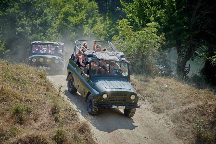 From Sunny Beach: Jeep Safari with Rakia Tasting and Lunch 1
