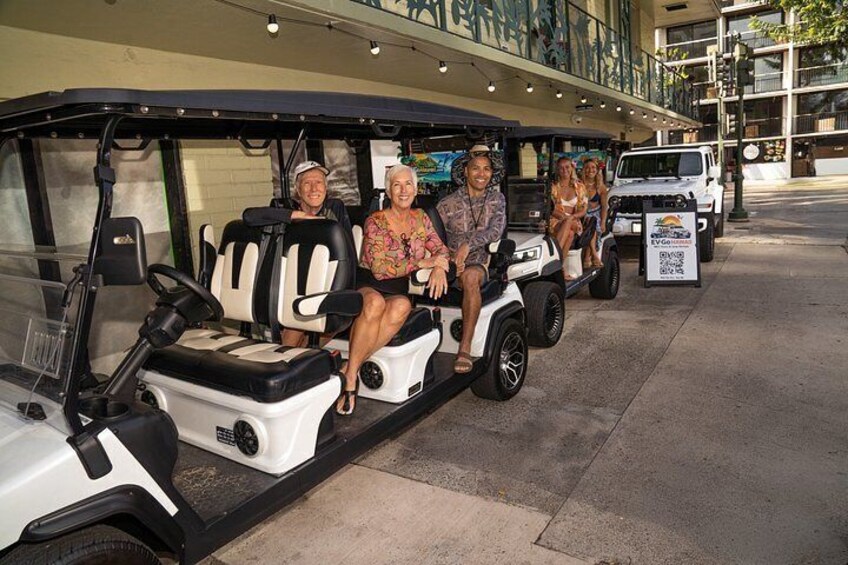 Waikīkī to Kahala Beach Open-Air Coastal EV Adventure 5