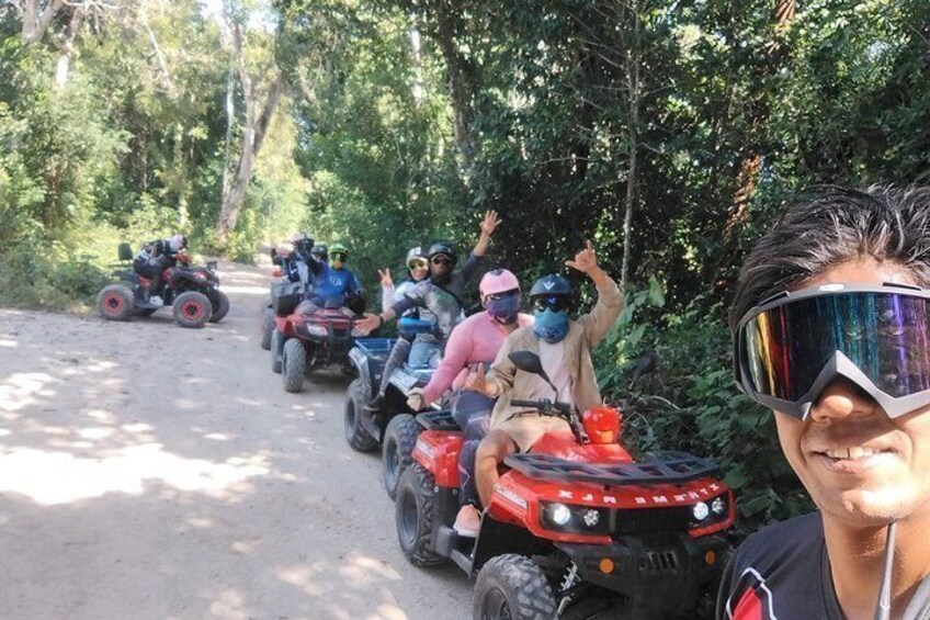 Cozumel ATV Island Combo Jade Cave, Beach Club, Tequila and Lunch 1