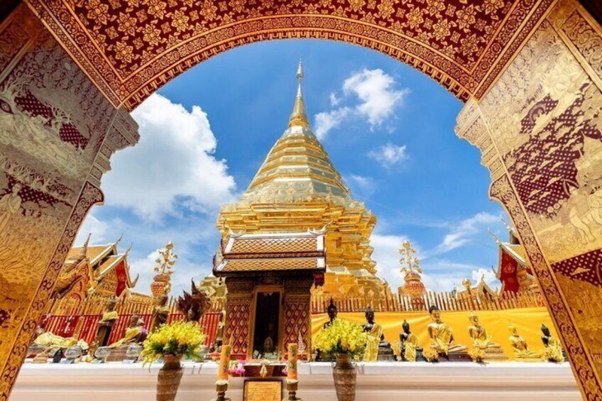 Suthep Golden Pha Lat Umong Sacred Temples and Baan Kang Wat Trip 1