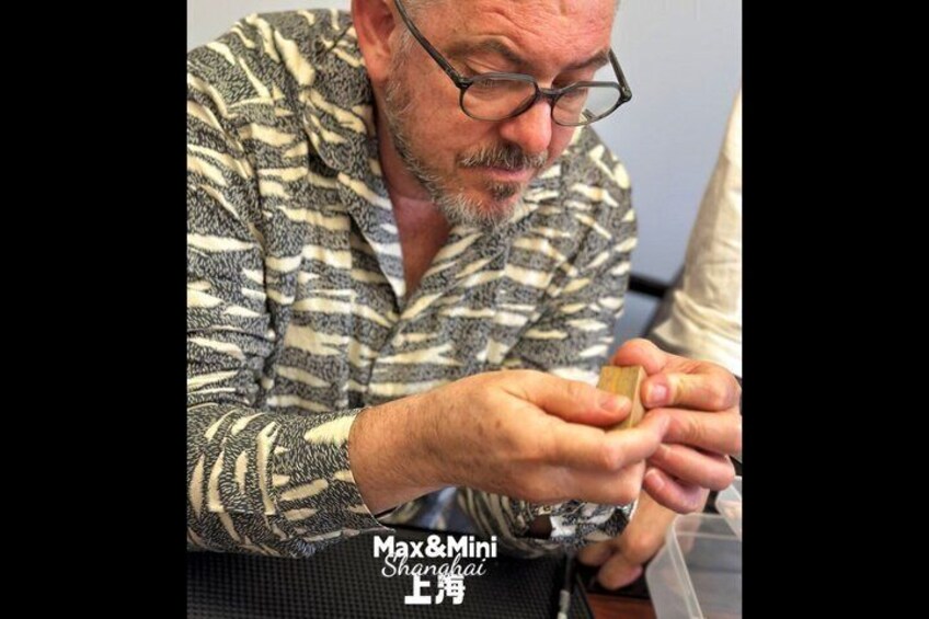 Chinese Seal Cultural Decoding and Carving Workshop 5