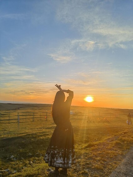 Picture 3 for Activity Hohhot: Small Group Red Stone Cliff & Grassland Day Trip 2