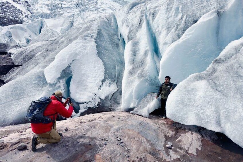 turquoise lagoon and glaciers of ausangate cusco 4