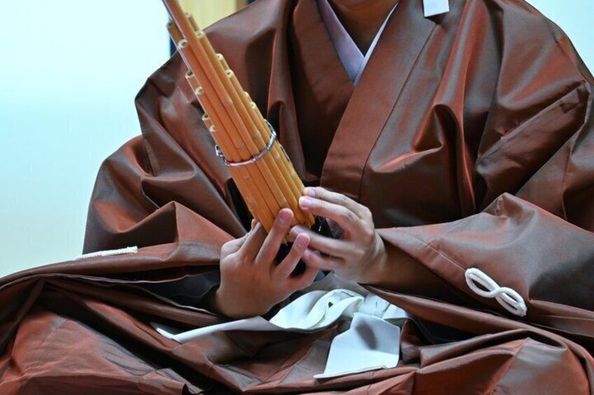 Gagaku performance by National Theatre in Oji Tokyo 2