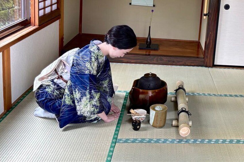 Private Tea Ceremony in Nikko 1