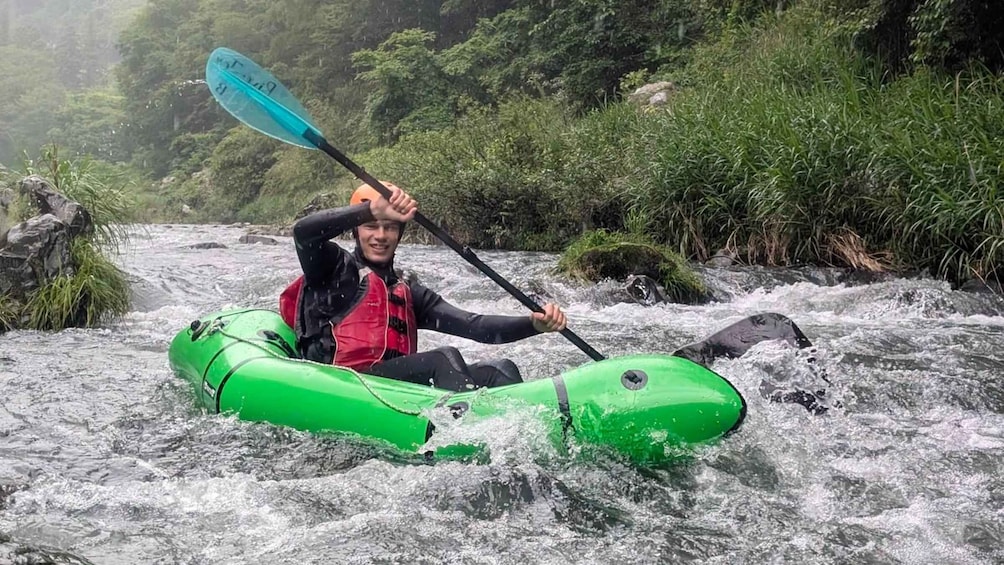 Tokyo: Tama River Pack Raft Tour 1