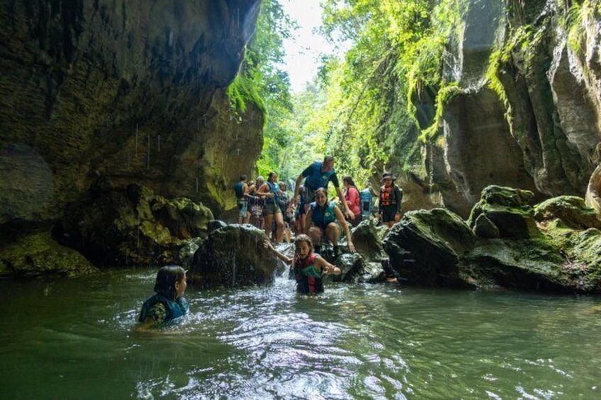 Cave Waterfall and River Adventure in Charco Azul with Pro Photos 1