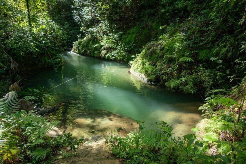 Cave Waterfall and River Adventure in Charco Azul with Pro Photos 5