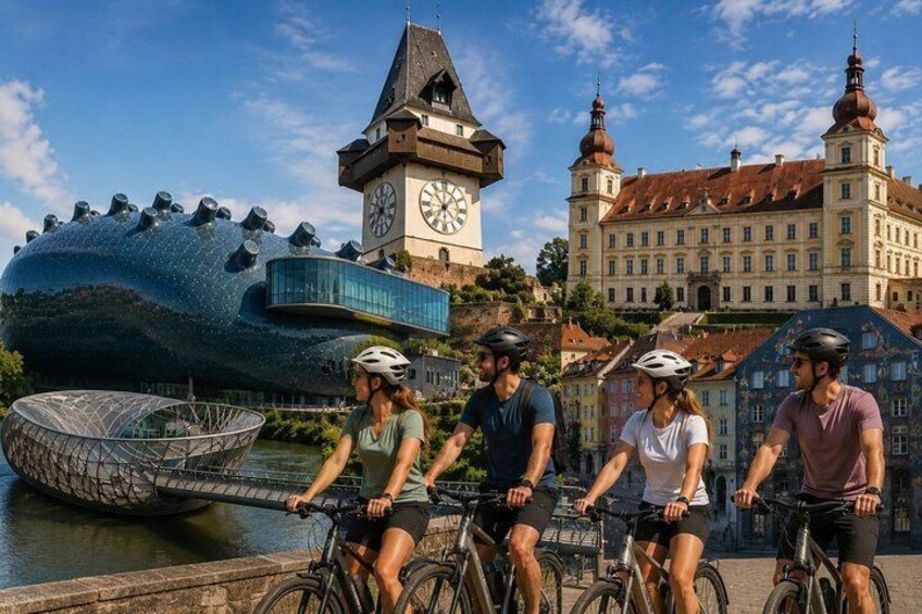 Graz Top 10 Self-guided bike tour with audio guide and GPS 1