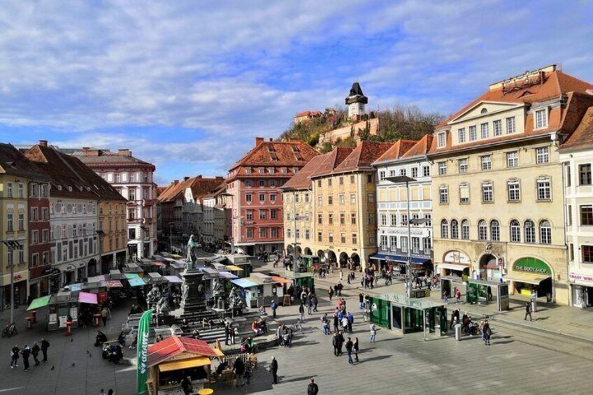 Graz Top 10 Self-guided bike tour with audio guide and GPS 3