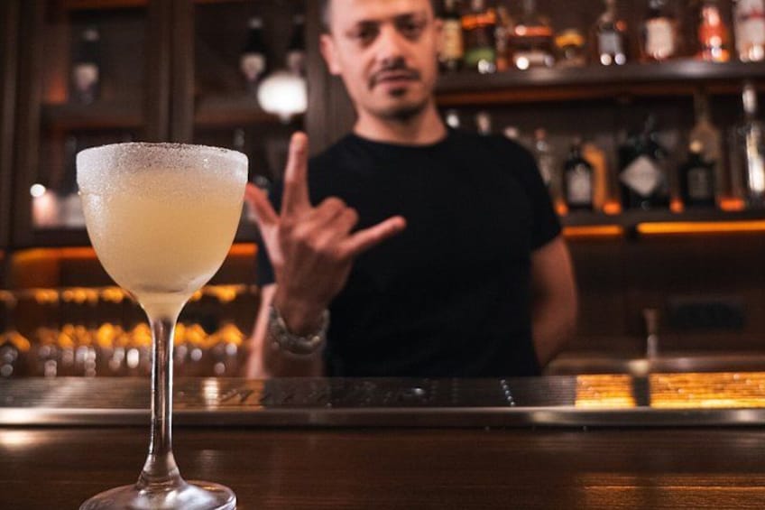 Salerno Centro Create Italian Style Cocktails in a Speakeasy 1