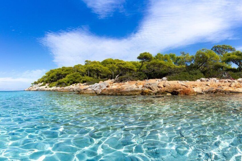 Aegina Moni Island and Klima Beach Half Day Cruise 5