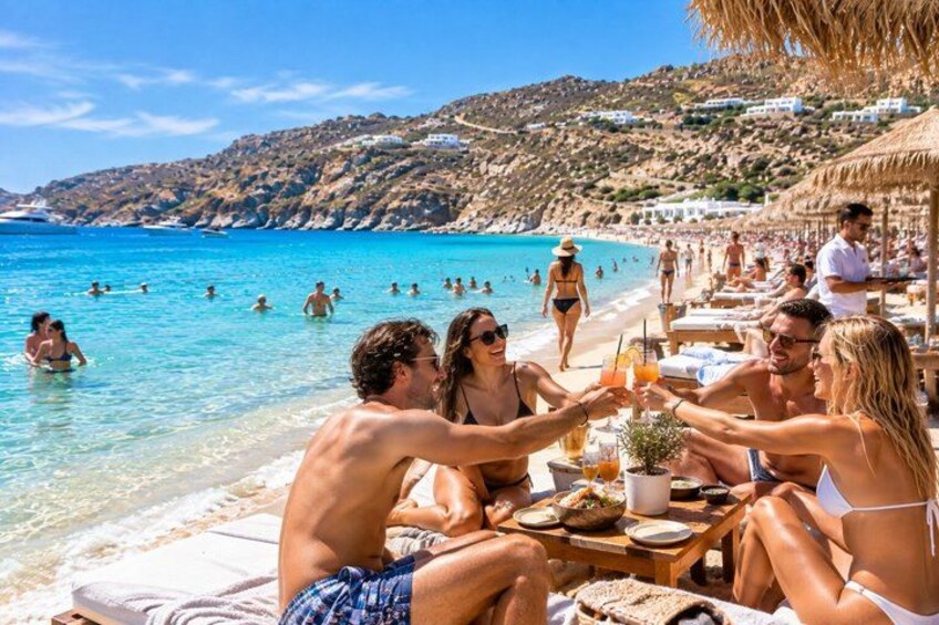 Mykonos Beach Break Shore Excursion for Cruise Ship Passengers 1