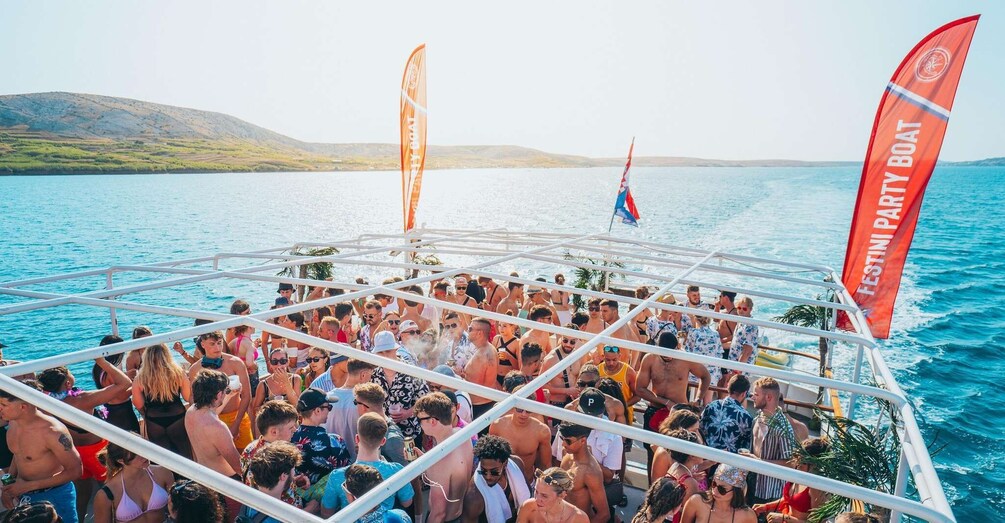 Picture 5 for Activity Novalja: Zrće Beach Party Boat FESTINI with Unlimited Drinks 5