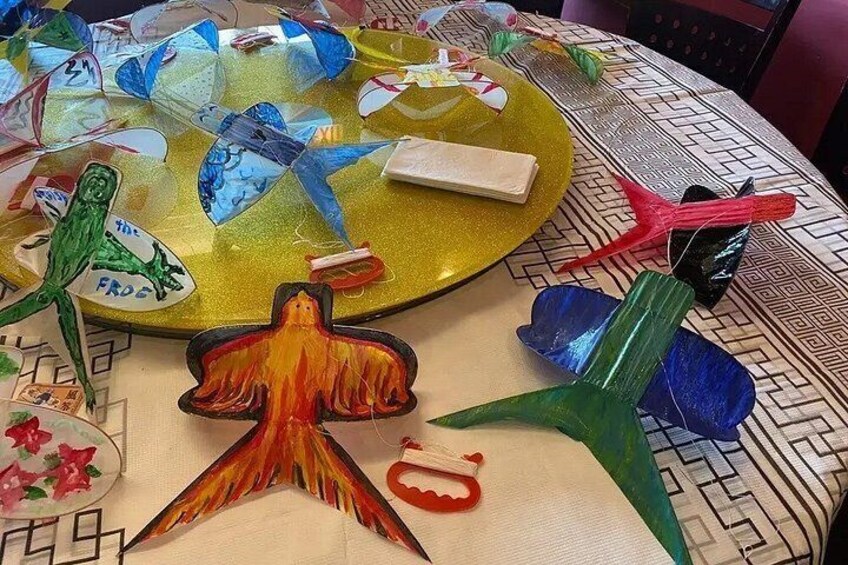 Kite Coloring Workshop in Chicago 2