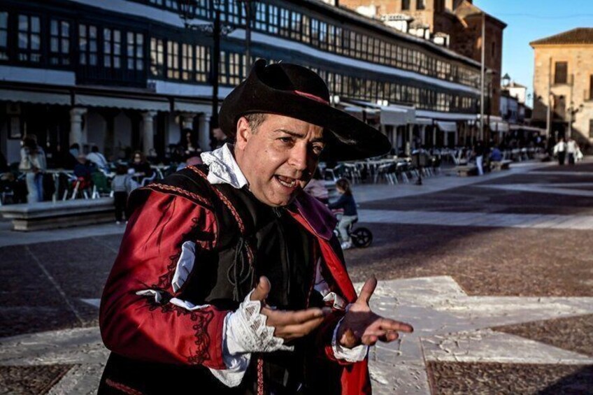 Almagro Theatrical tour with characters from the Golden Age 1