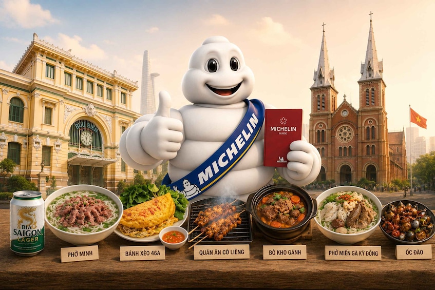 Ho Chi Minh: Private Michelin Food & City Tour by Motorbike 1