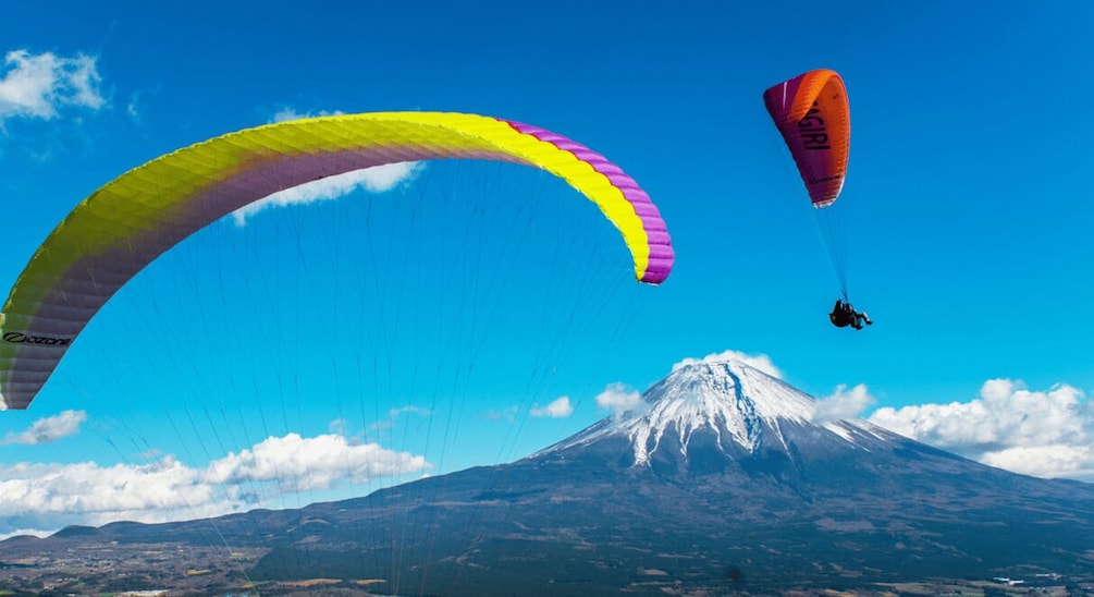 Picture 2 for Activity Mount Fuji Paragliding Private Tour with Hotel pick up 4