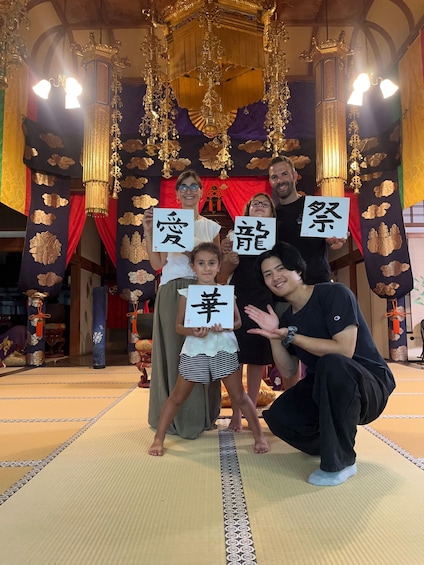 Kanazawa: Zen Calligraphy Experience at a Historic Temple 1