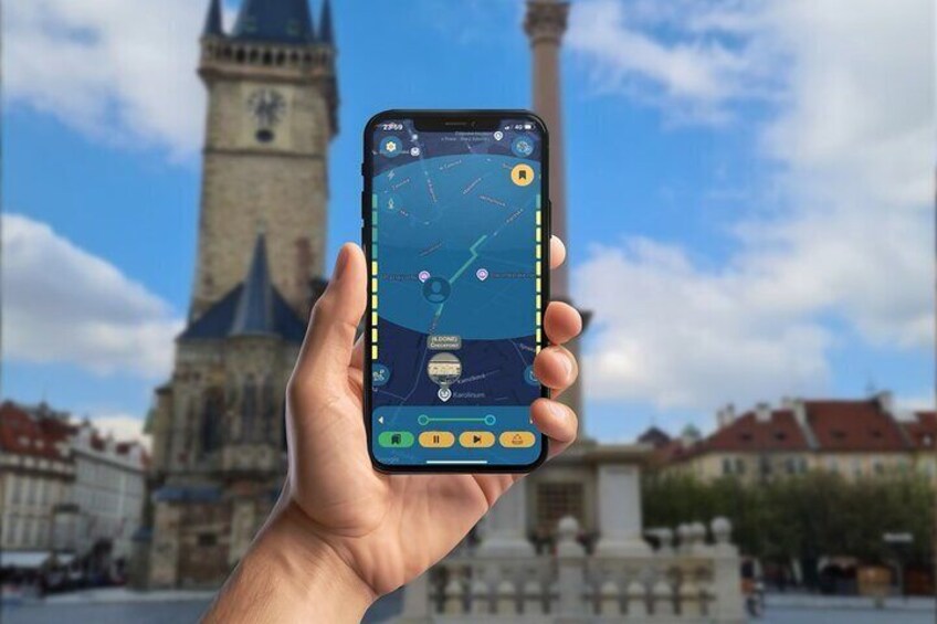 Prague Thirty Years War GPS App Walking Tour Mobile Game 2