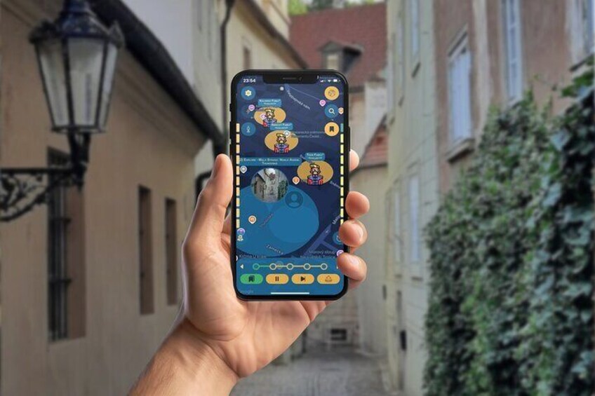 Prague Thirty Years War GPS App Walking Tour Mobile Game 1