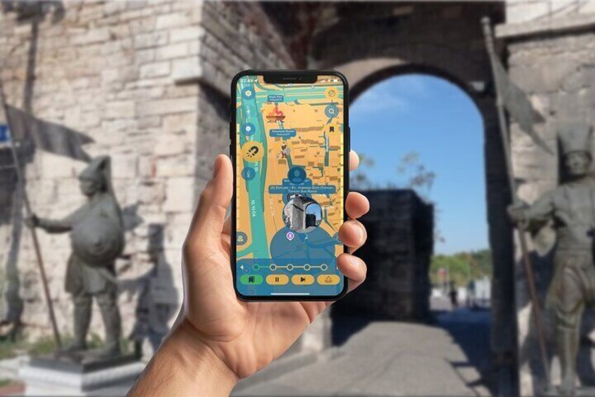 Constantinople Siege 1453 GPS App Walking Tour Mobile Game 1