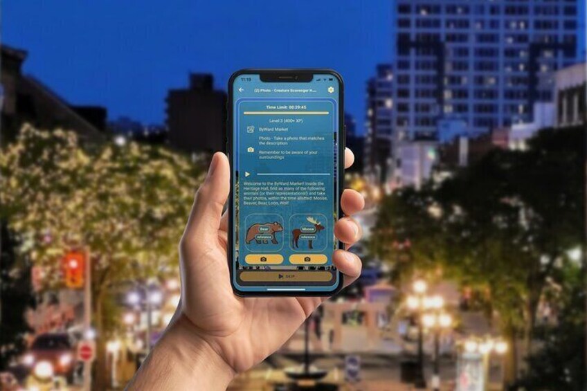 Ottawa The Wild Side GPS App Walking Tour Mobile Game 3