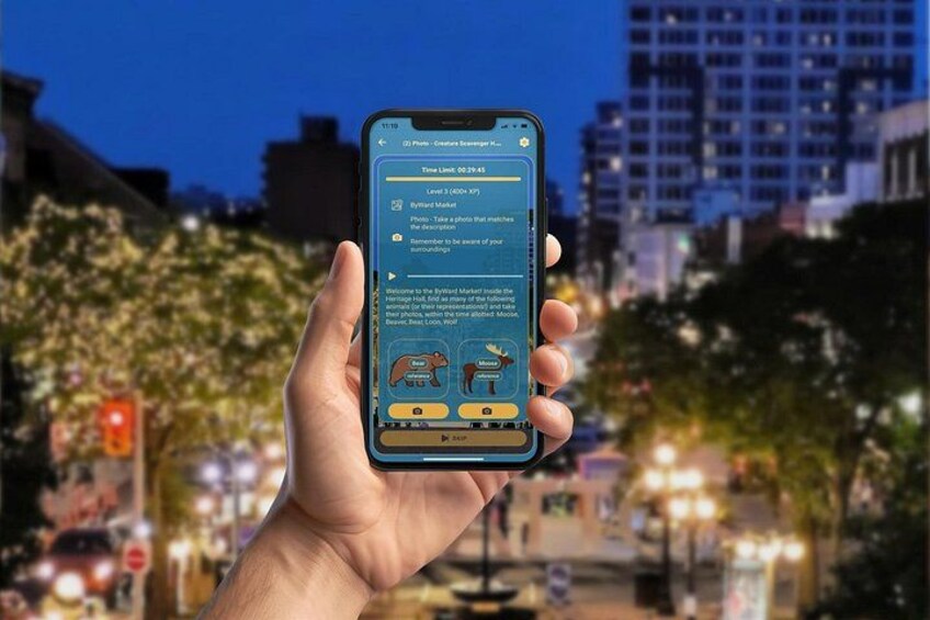 Ottawa The Wild Side GPS App Walking Tour Mobile Game 3