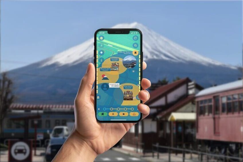 Kawaguchiko Kaleidoscope GPS App Walking Tour Mobile Game 1