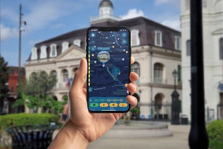 New Orleans Tour GPS App Walking Tour Mobile Game 5
