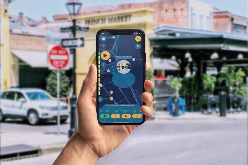New Orleans Tour GPS App Walking Tour Mobile Game 2