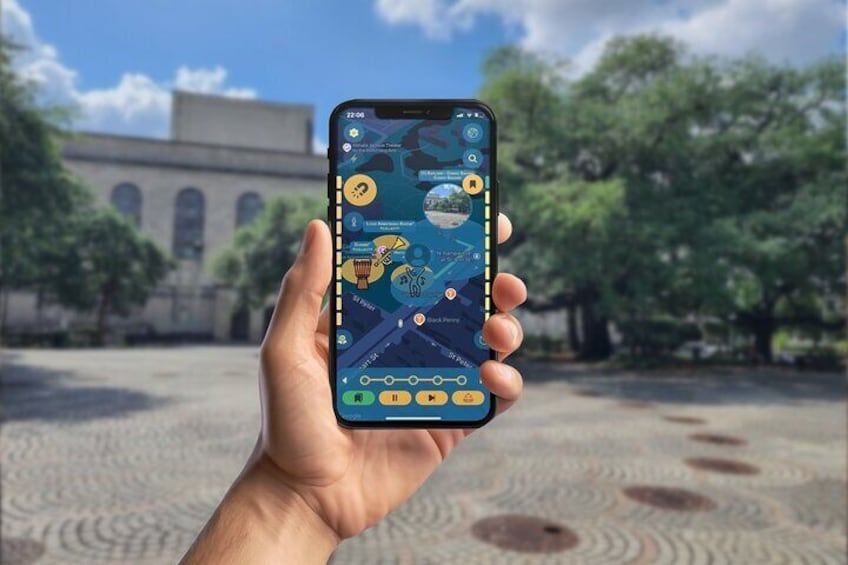 New Orleans Tour GPS App Walking Tour Mobile Game 1