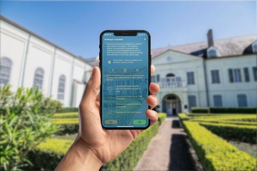 New Orleans Tour GPS App Walking Tour Mobile Game 3